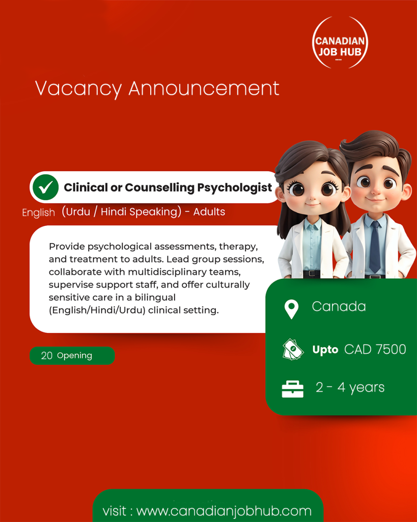 "Hot Jobs in Canada banner with in-demand roles for the week"