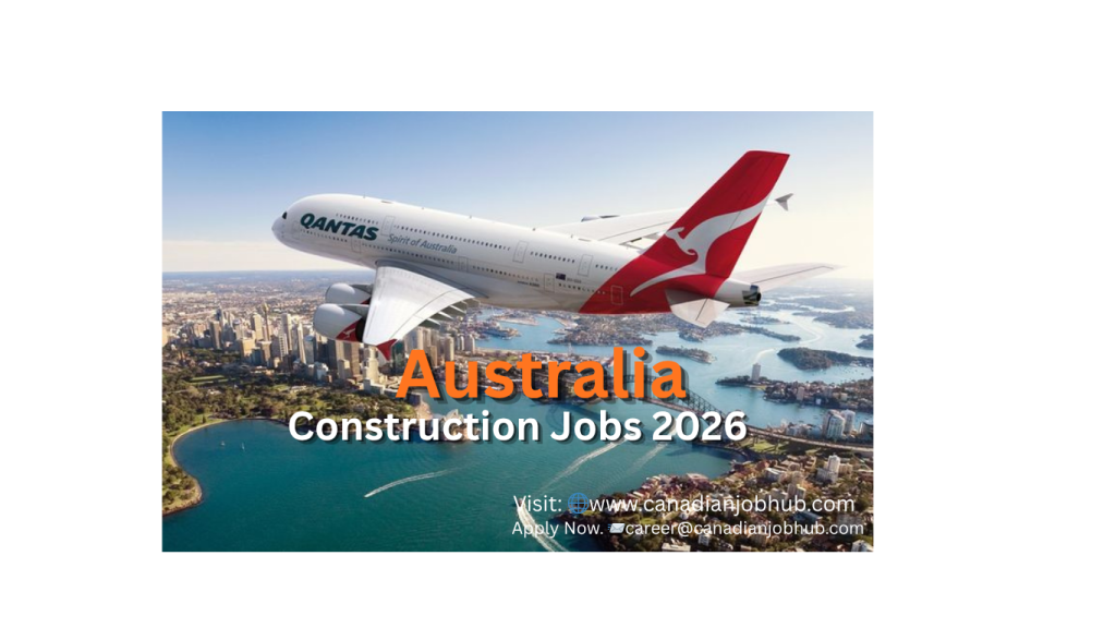 Construction workers building site Australia