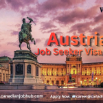 Professional international worker holding an Austria Job Seeker Visa while exploring job opportunities in Vienna, Austria in 2026.