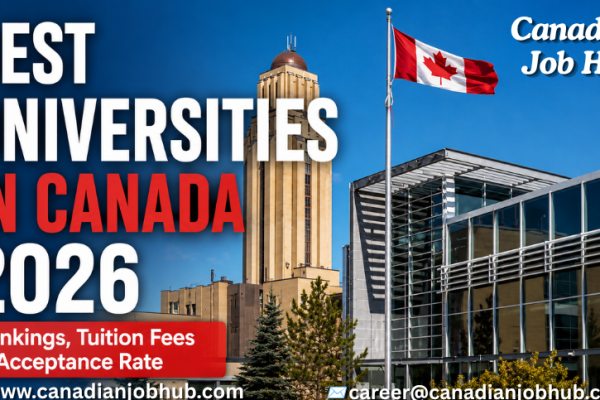 Best Universities in Canada 2026 rankings showing top Canadian universities, tuition fees, acceptance rates, scholarships, and study opportunities for international students.